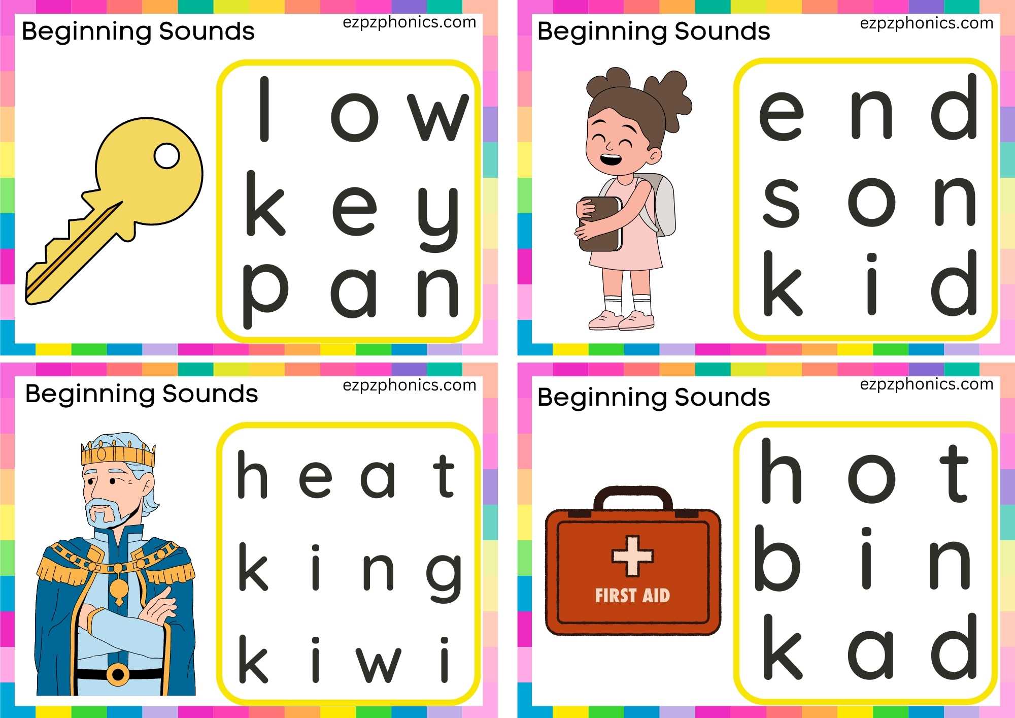 Letter L Word Search Group 1